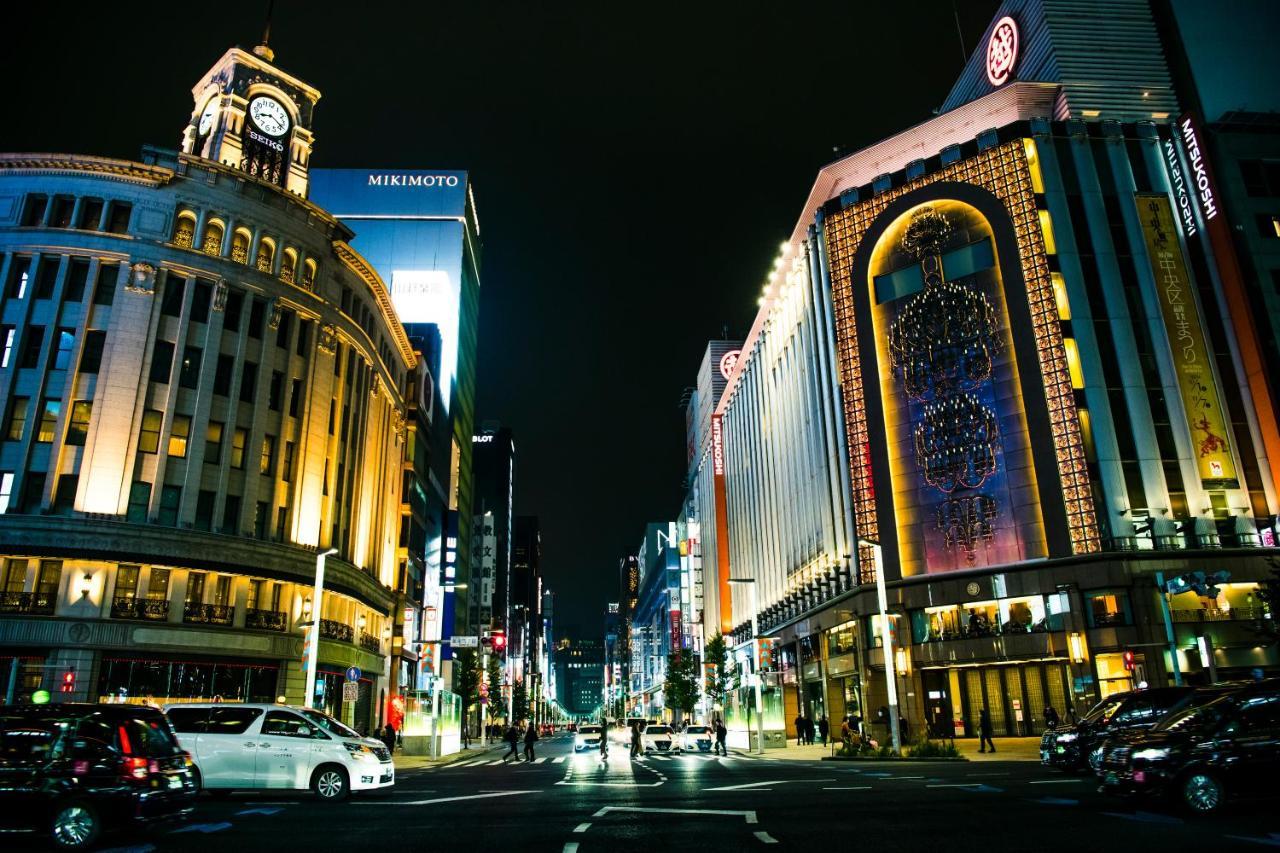 Hotel Grandbach Tokyo Ginza Tóquio Exterior foto